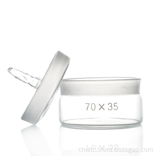 Lab Glassware: Boro 3.3 Glass Weighing Bottles with Ce Iso Certification